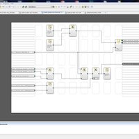 Plan am Computerbildschirm